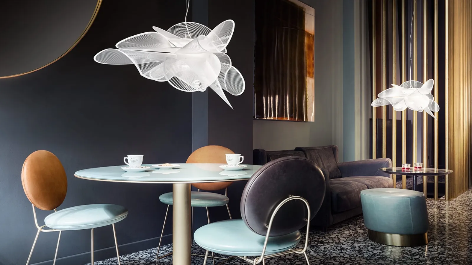 Lampada di design La Belle Étoile Suspension di Slamp