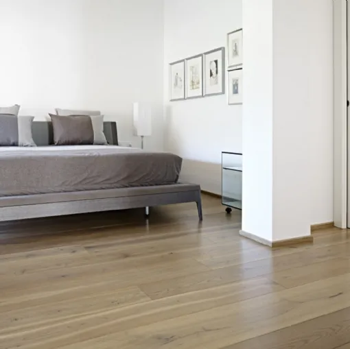 Parquet Fior di Platino in Rovere variegato levigato di Fiemme Tremila