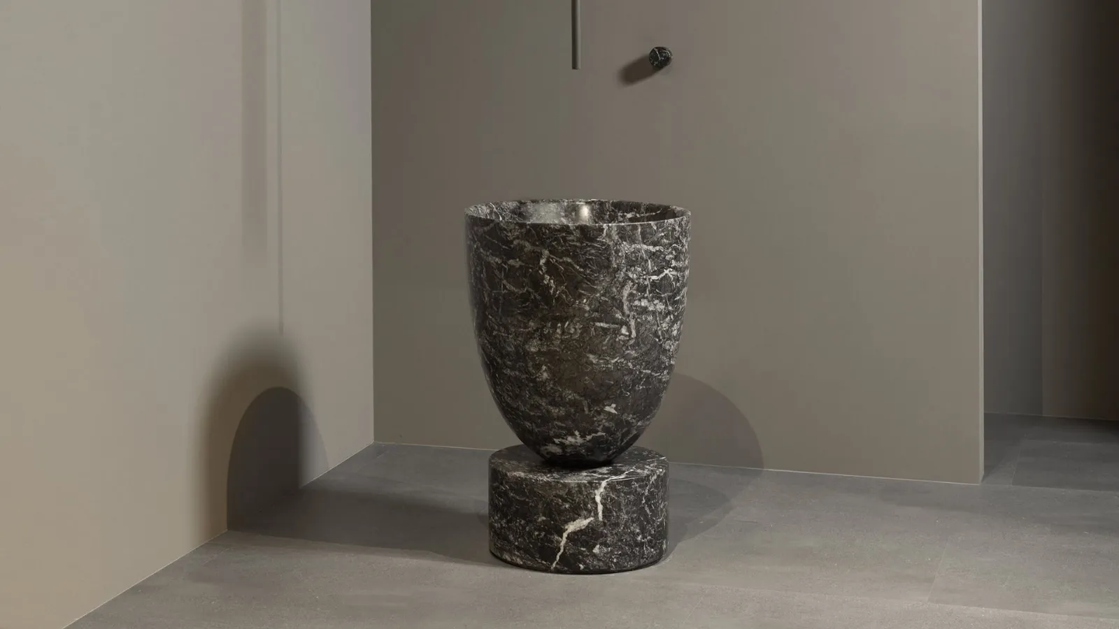 Lavabo freestanding in marmo Arcadia di Antoniolupi