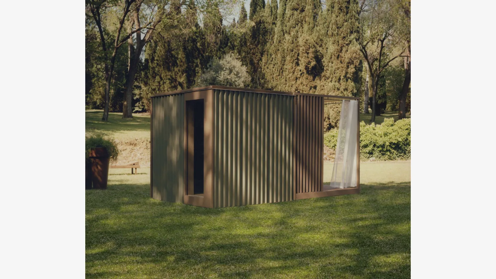 Sauna da esterno Cabanon di Effe