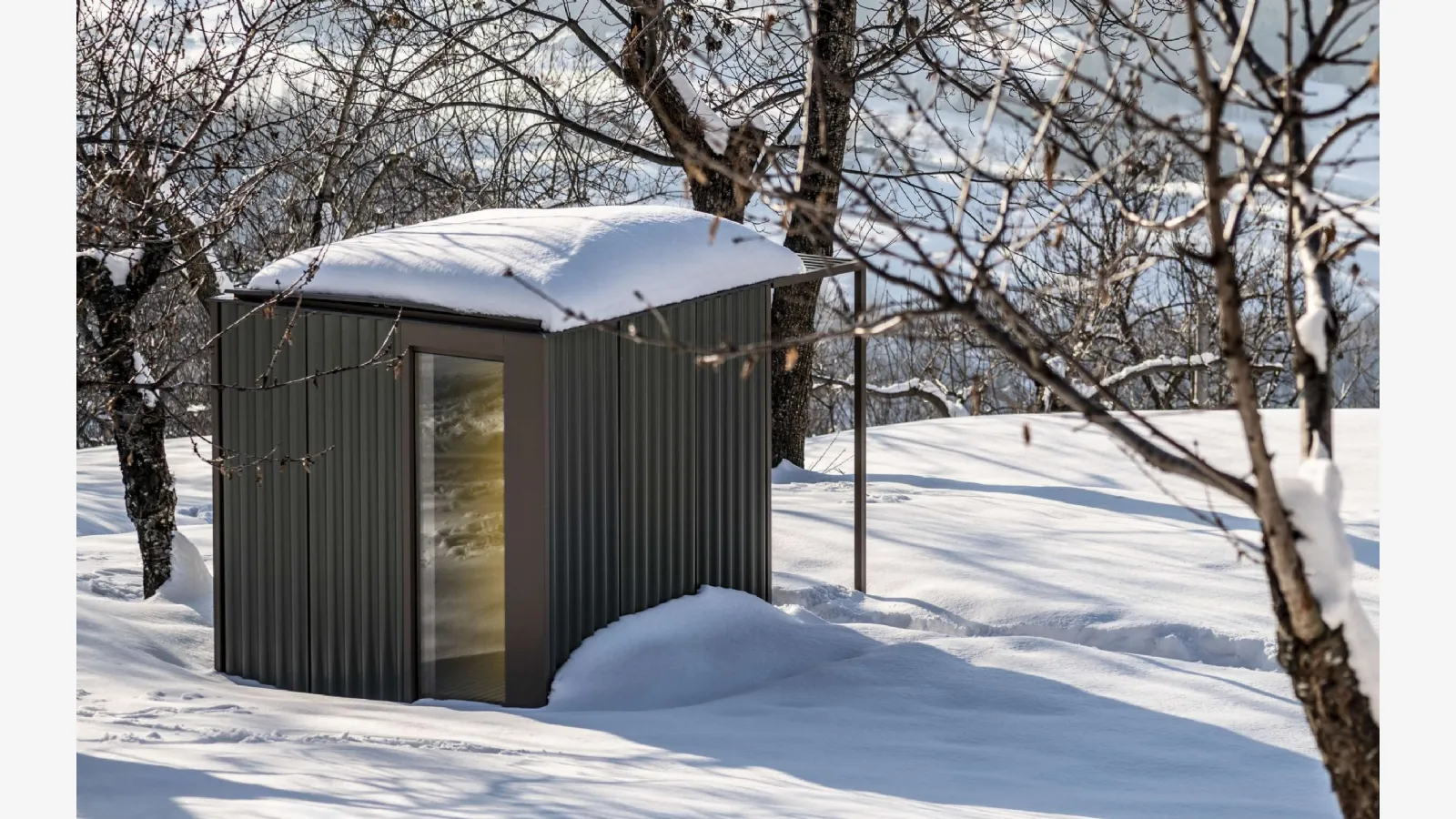 Sauna da esterno Cabanon di Effe