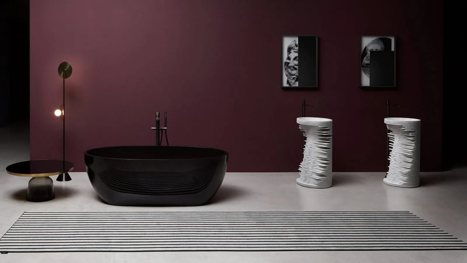 Lavabo di design Introverso di Antoniolupi