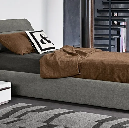 Letto singolo con box contenitore Campo di Bonaldo