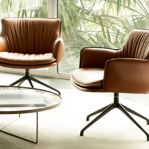 Sedia Rhonda Lounge di Cattelan Italia