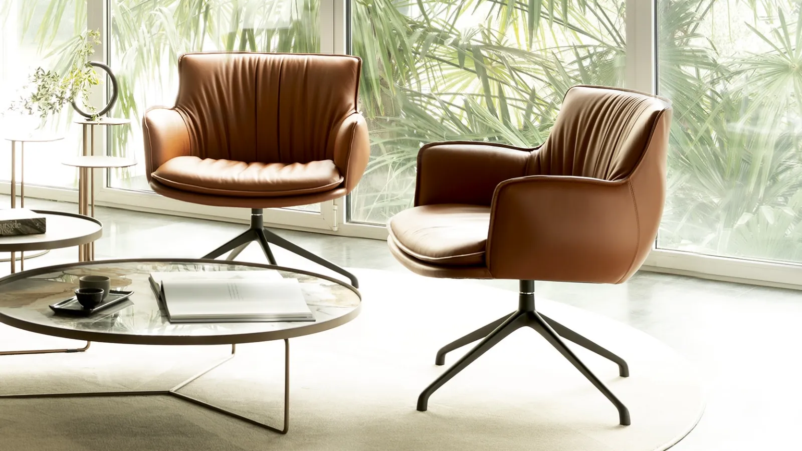 Sedia Rhonda Lounge di Cattelan Italia