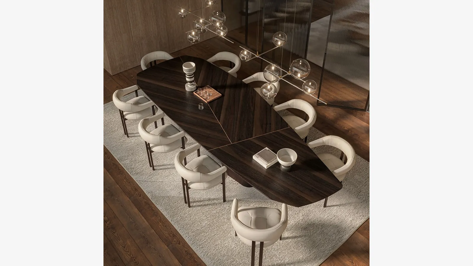 Tavolo Senator Wood di Cattelan Italia