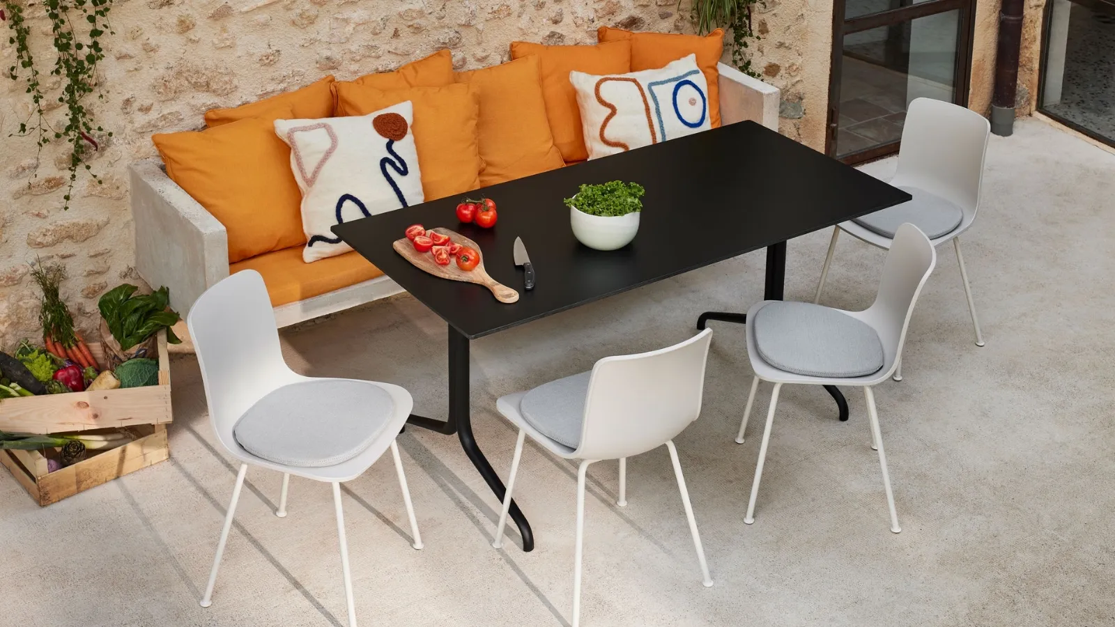 Tavolo rettangolare Belleville Table di Vitra