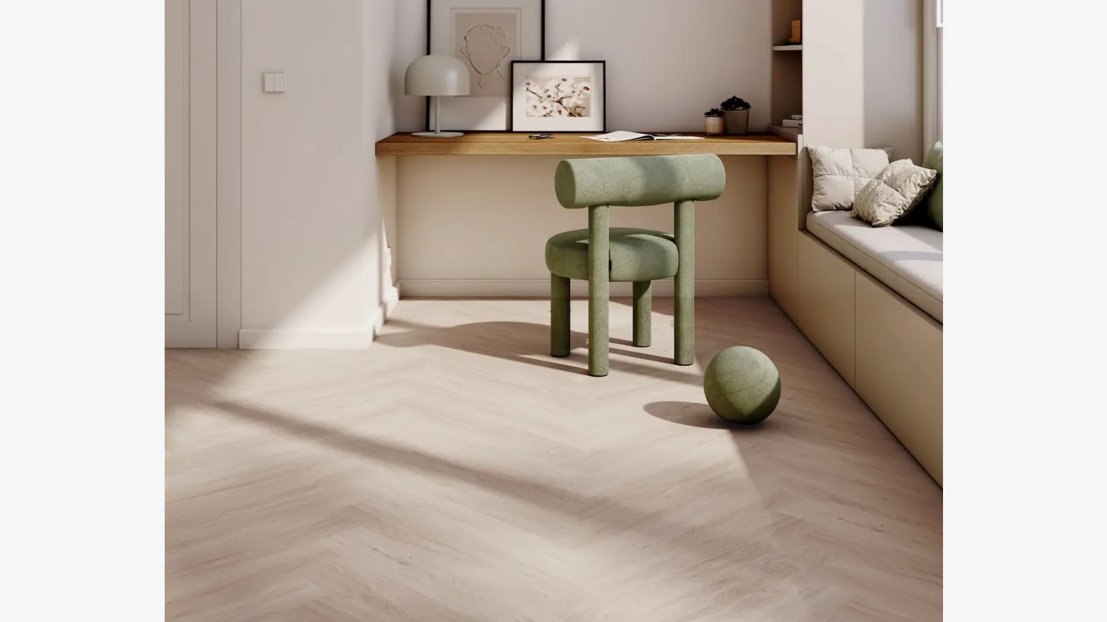 Parquet Clap 3D Spina Namib di Déco