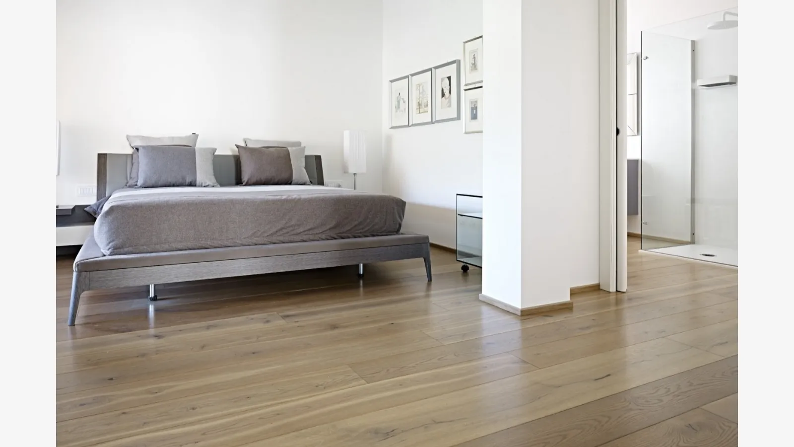 Parquet Fior di Platino in Rovere variegato levigato di Fiemme Tremila