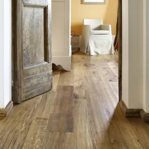 Parquet Fior di Raggio in Rovere variegato piallato di Fiemme Tremila