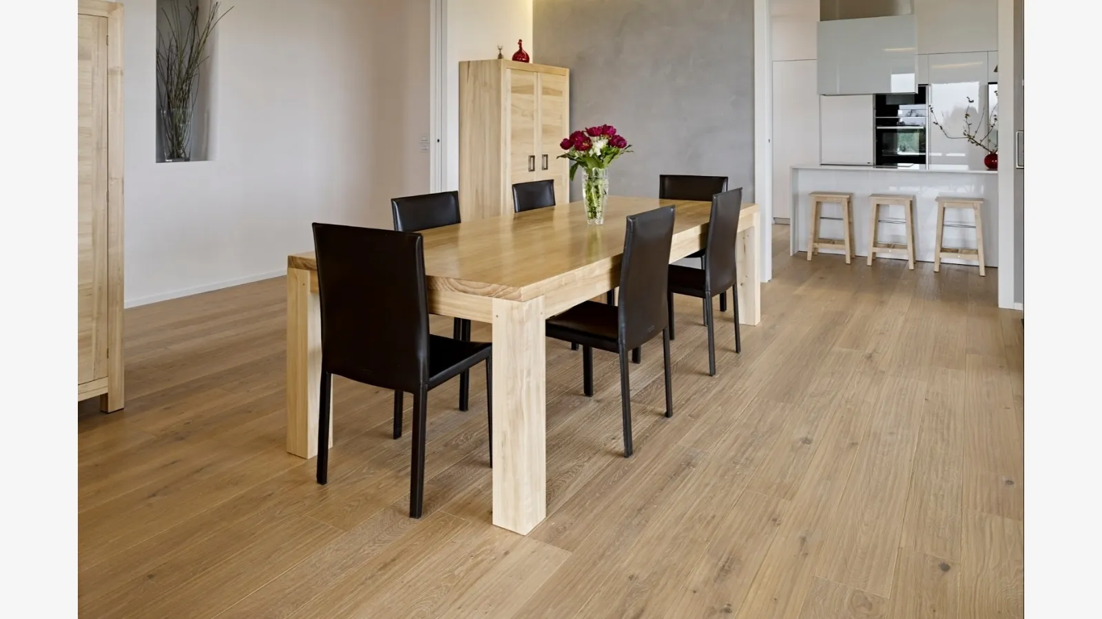 Parquet Riflesso in Rovere nodoso piallato di Fiemme Tremila